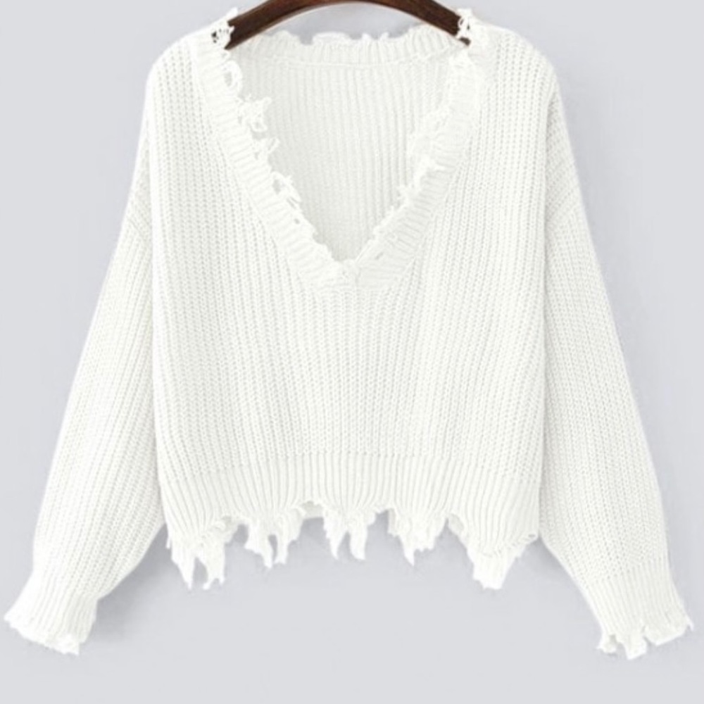 Zaful cropped sweater